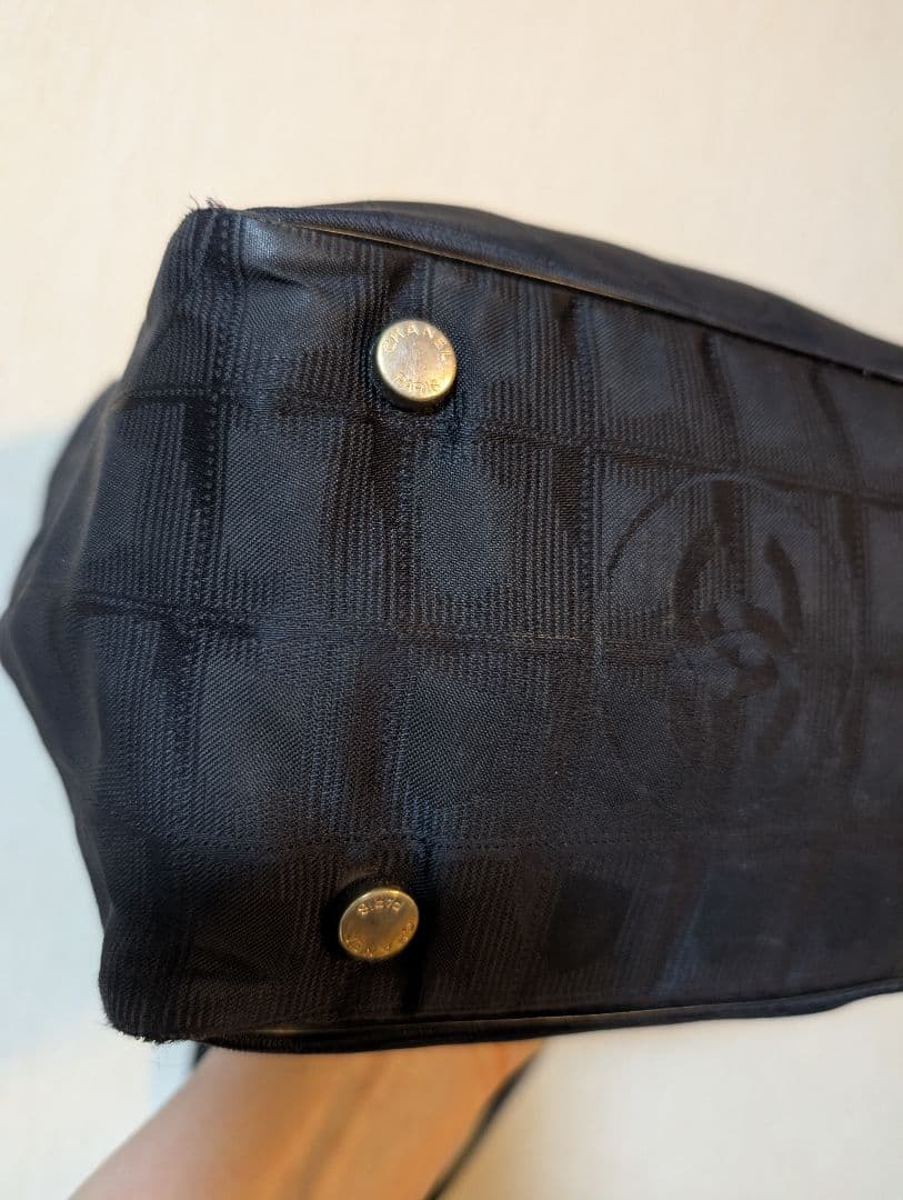 CHANEL　シャネル　ブラック　トート　バッグ