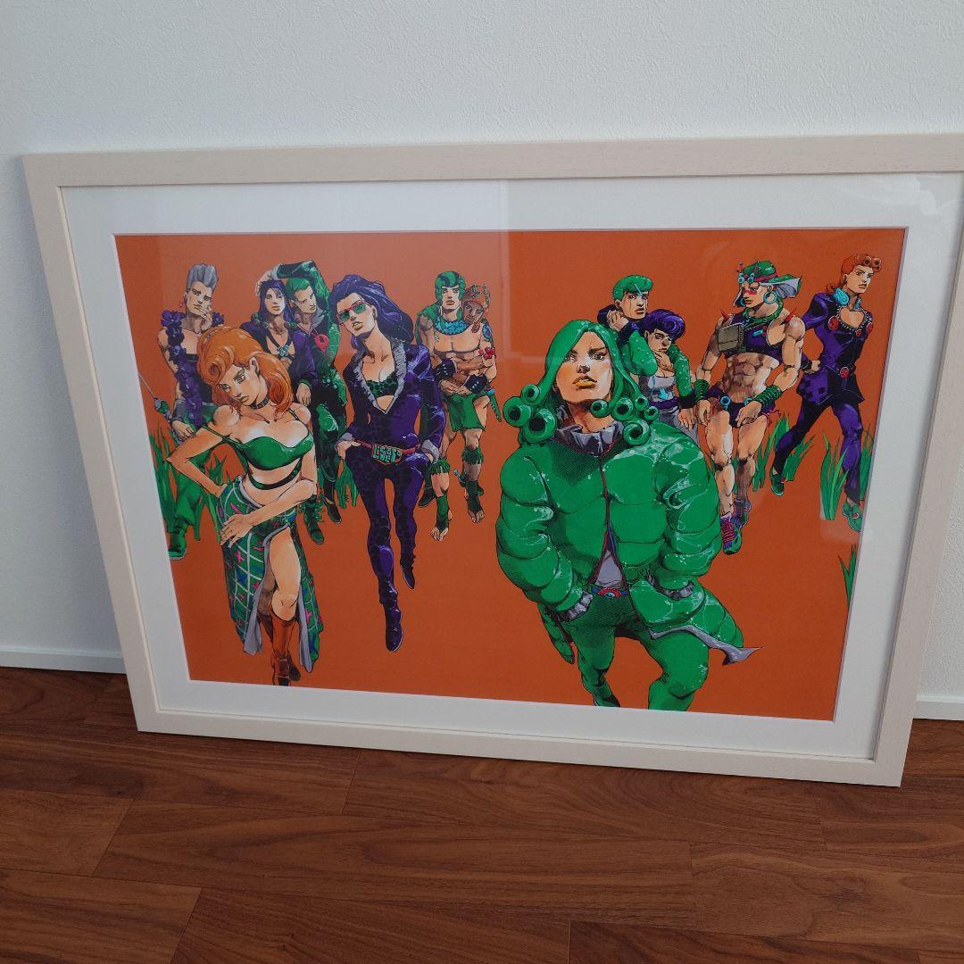 ジョジョ展 長崎 キービジュアル 高級複製原画 おまけ付き