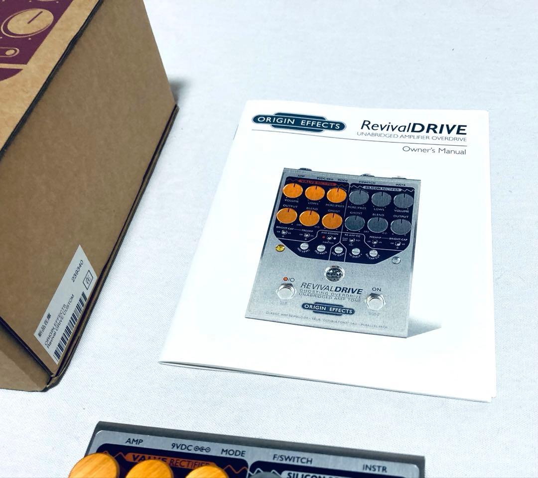 ギター ORIGIN EFFECTS RevivalDRIVE Custom
