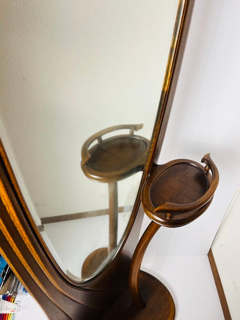 良品 幅60 松永工房 姿見 スタンディングミラー 自立ミラー おしゃれ