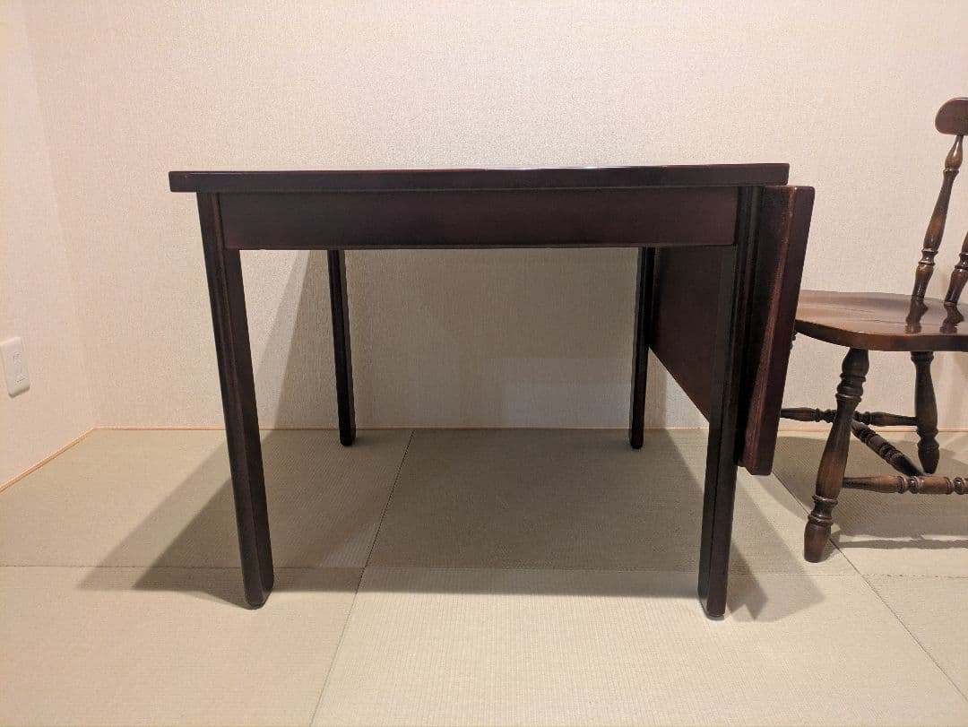 【オールド カリモク】バタフライテーブル ダイニングテーブル 折たたみ式 廃盤品