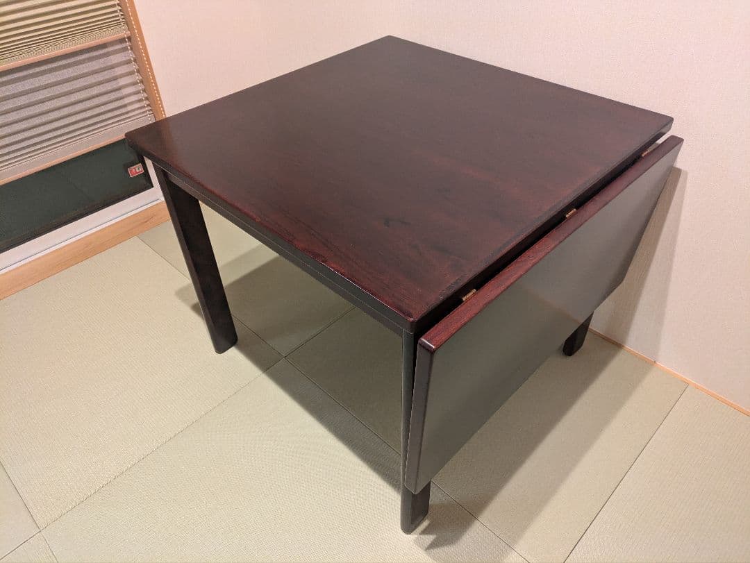 【オールド カリモク】バタフライテーブル ダイニングテーブル 折たたみ式 廃盤品