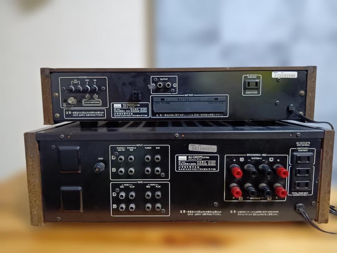 SANSUI AU-D607F Extra アンプとチューナー（おまけ） SANSUI AU-D607F