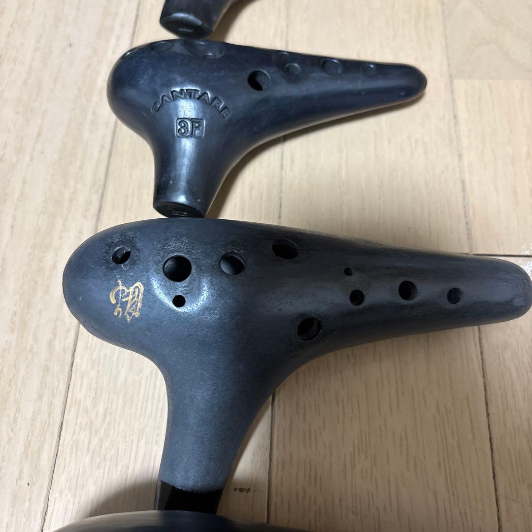 CANTARE オカリナ 1C.2G.3F.4C.5G サイズ