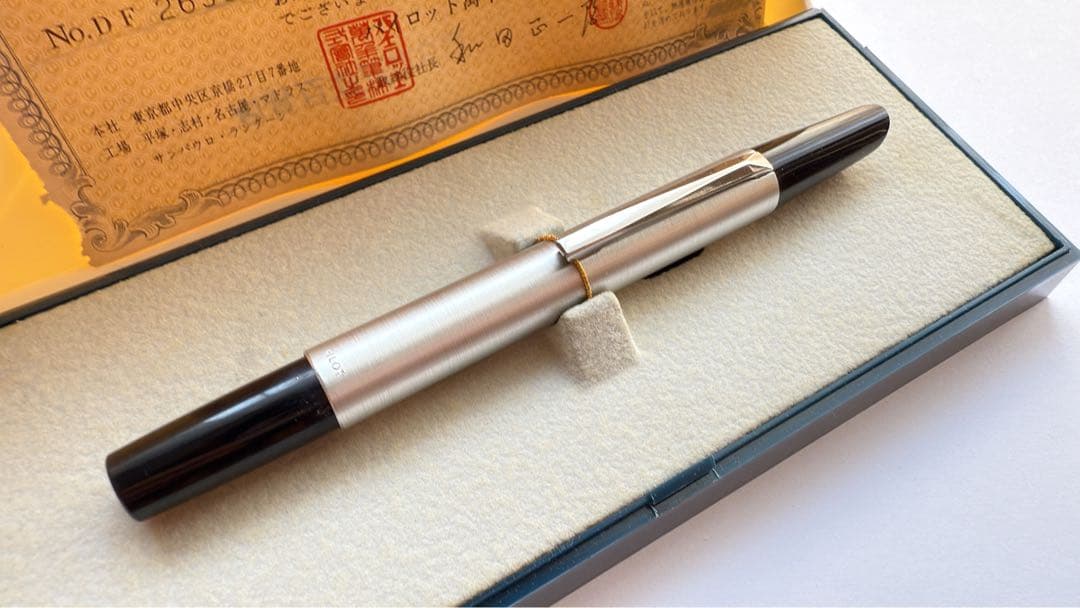 廃番 パイロット 万年筆 キャップレス 初期 PILOT CAPLESS 完品