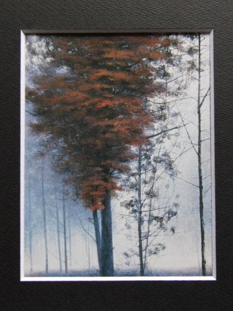 大熊栄子、【うつろう】、希少な額装用画集より、新品額装付、状態良好