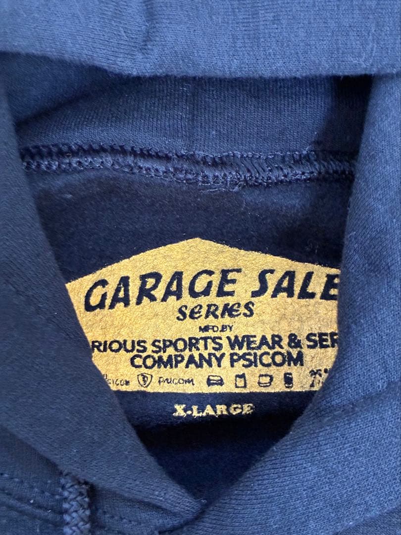 新品未使用 PSICOM GARAGE SALE XL パーカー 黒 サイコム