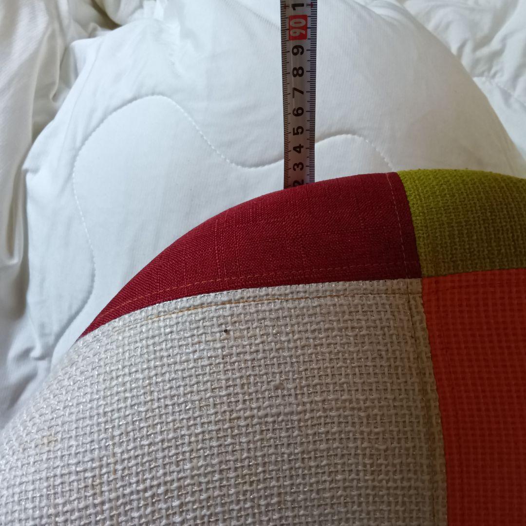 パッチワークデザイン ラウンジチェアー 多色 赤系