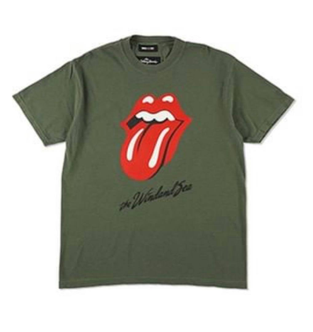WIND AND SEA ウィンダンシー ローリングストーンズ タン&リップ