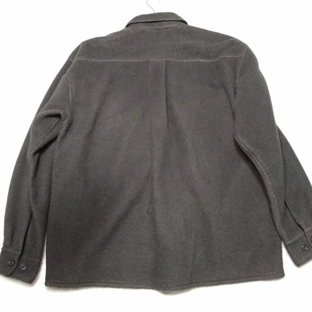 YOKEヨーク　フリースシャツ　黒　２サイズ　ふわふわ　日本製 YK22AW