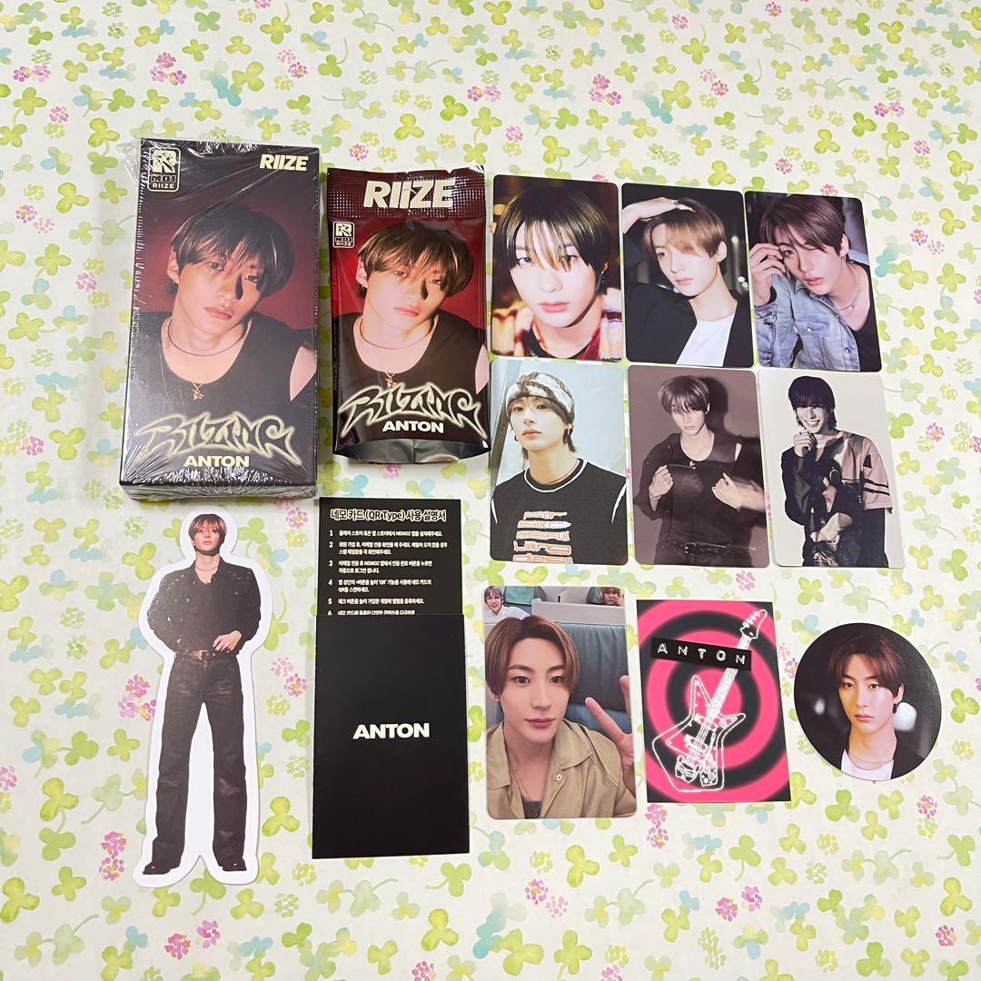 RIIZE アントン フォトパック トレカ カード RIIZING ANTON - メルカリ