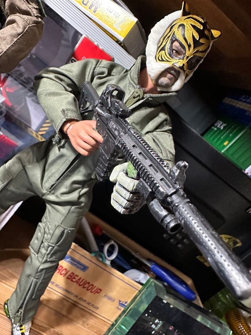 ミリタリータイガーフィギュア　カスタム