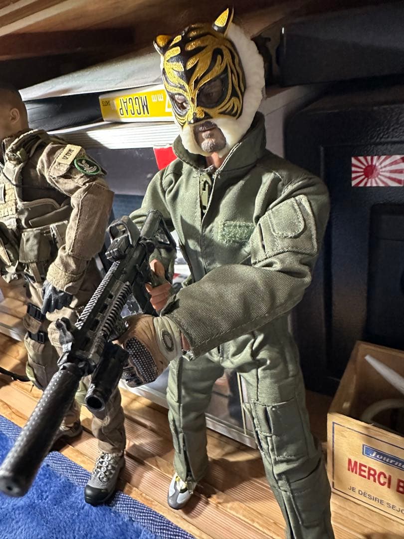 ミリタリータイガーフィギュア　カスタム