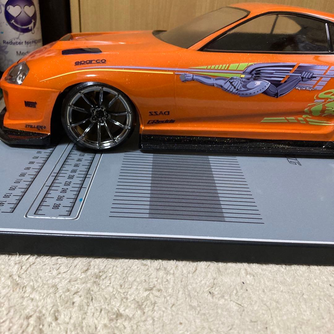 スープラ ラジコンボディー　ワイルドスピード