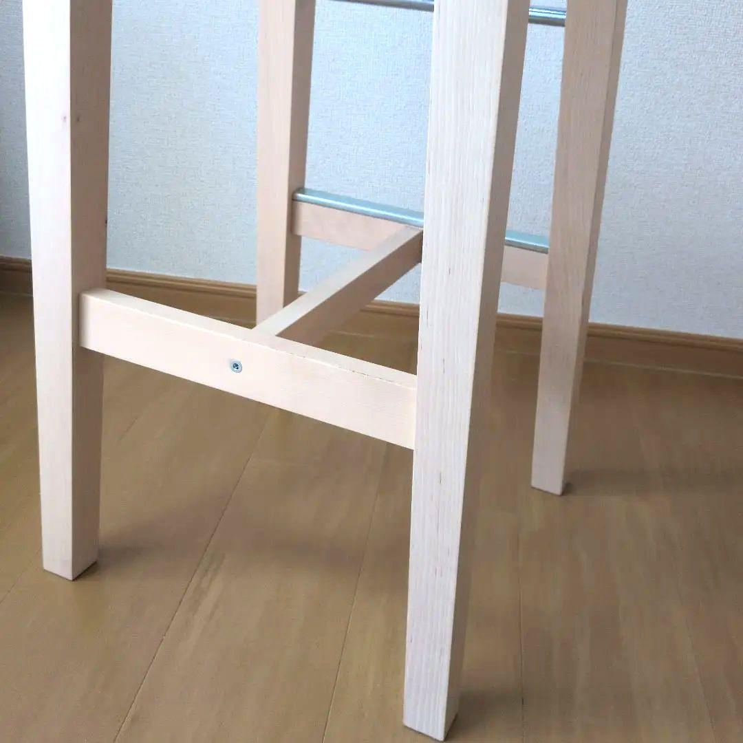 IKEA チェア 2脚セット ハイスツール イケア