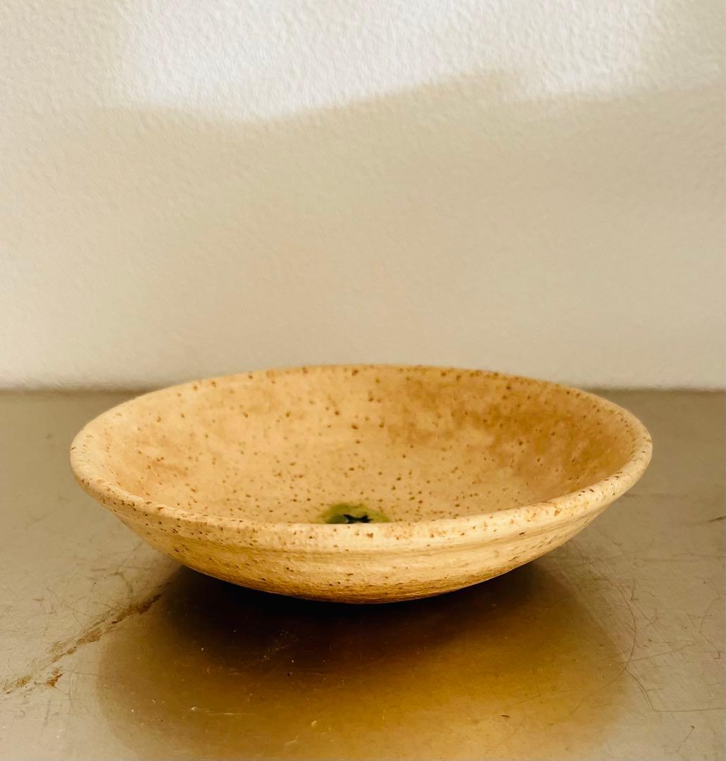 杉本立夫 鹿紋小皿 京都大吉