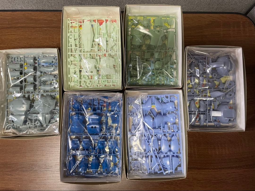 バンダイ 1/144スケール 未組立 ベストメカコレクション 6機セット