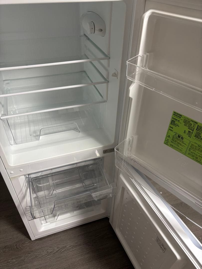 アイリスオーヤマ 2ドア冷蔵庫 ホワイト　お値下げ中
