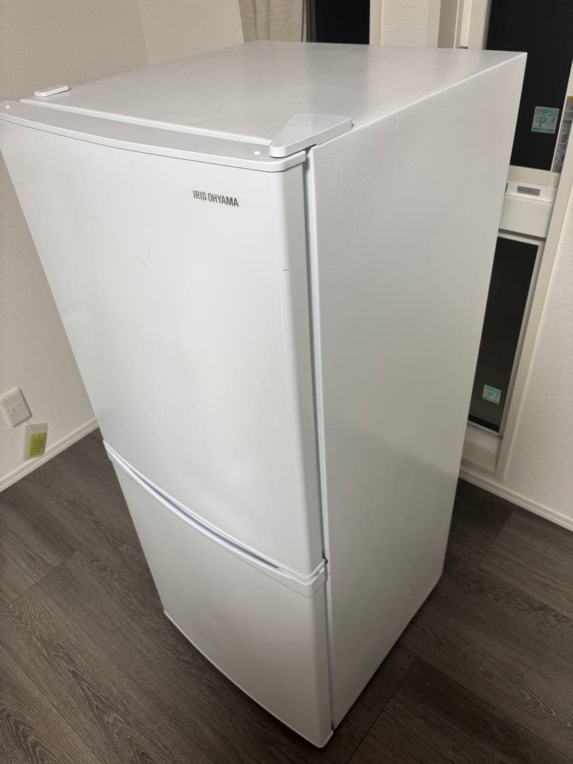 アイリスオーヤマ 2ドア冷蔵庫 ホワイト　お値下げ中