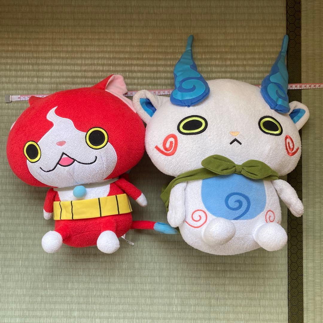 妖怪ウォッチ　ジバニャン&コマさん　ぬいぐるみ