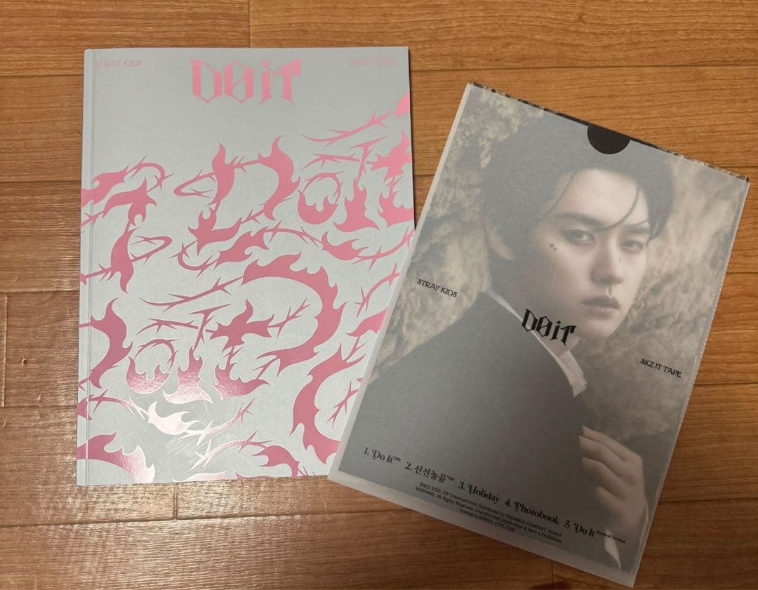 スキズDo it アルバム トレカ・ポートレートステッカーセット抜き リノ