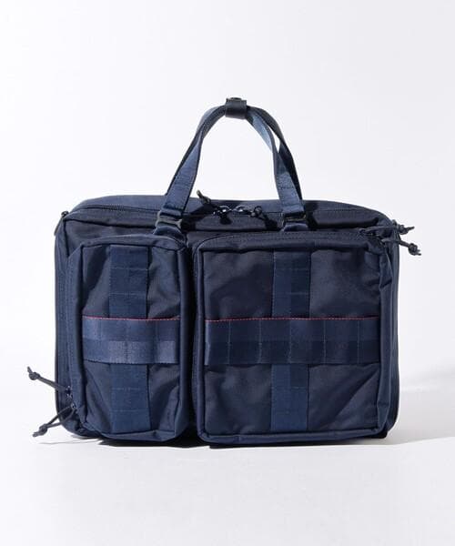 BRIEFING / 別注 3WAY BAG ネイビー BEAMS MEN