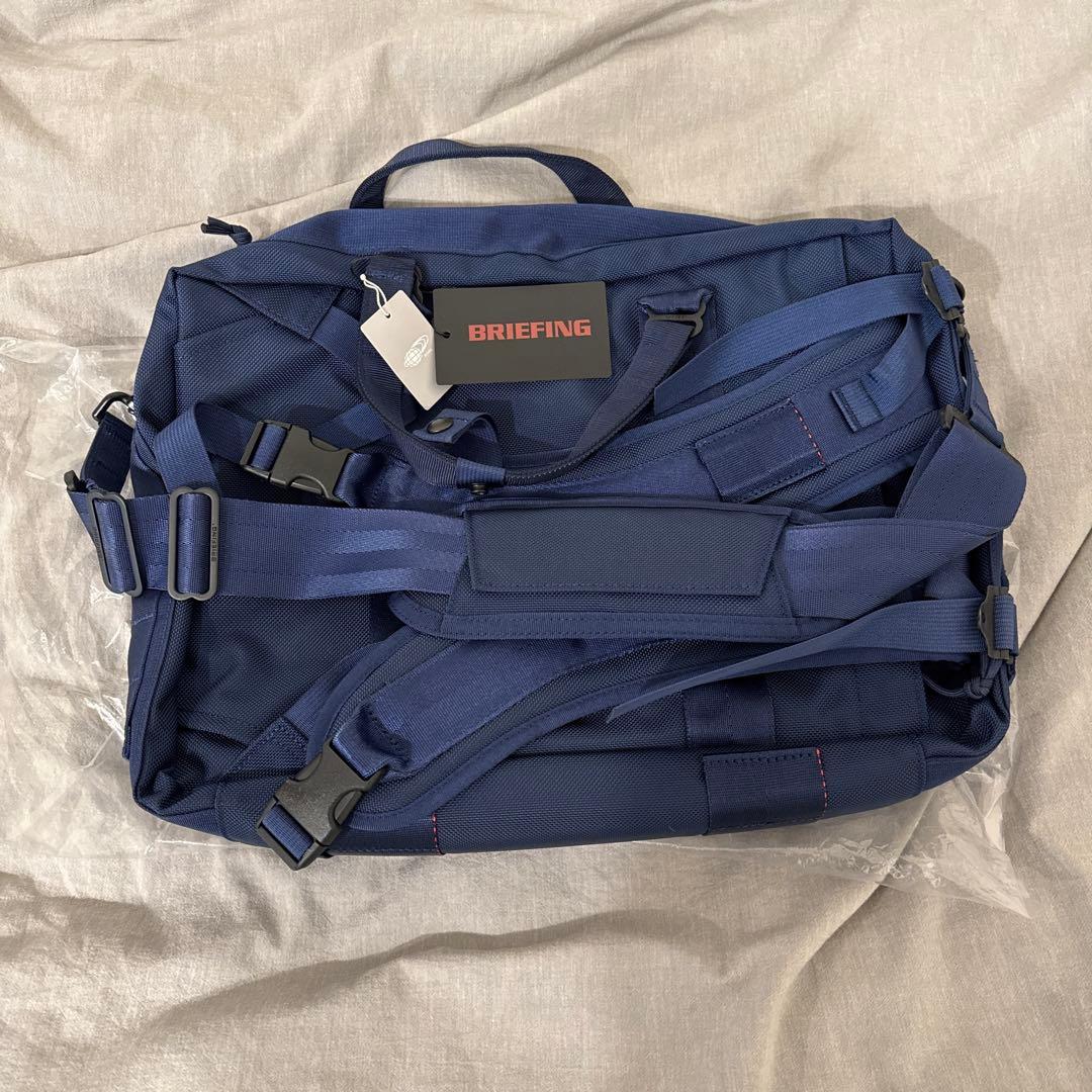 BRIEFING / 別注 3WAY BAG ネイビー BEAMS MEN