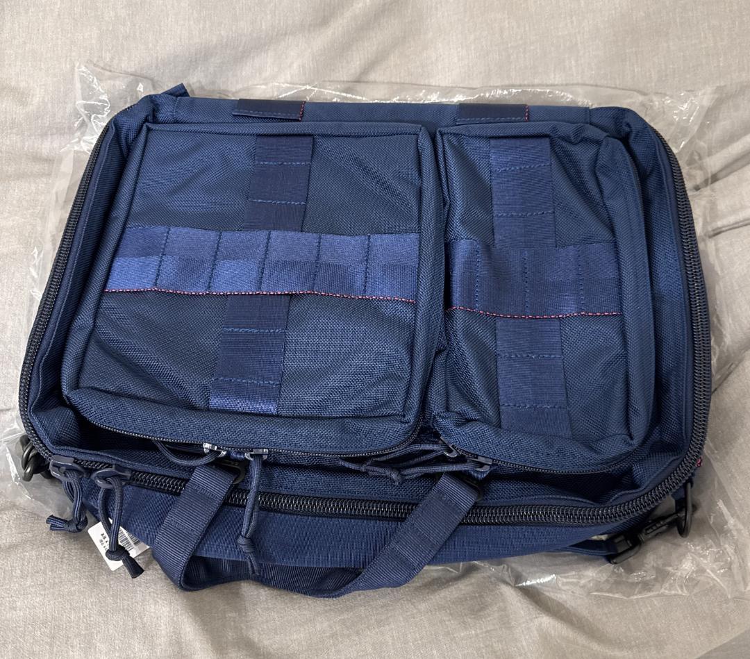BRIEFING / 別注 3WAY BAG ネイビー BEAMS MEN