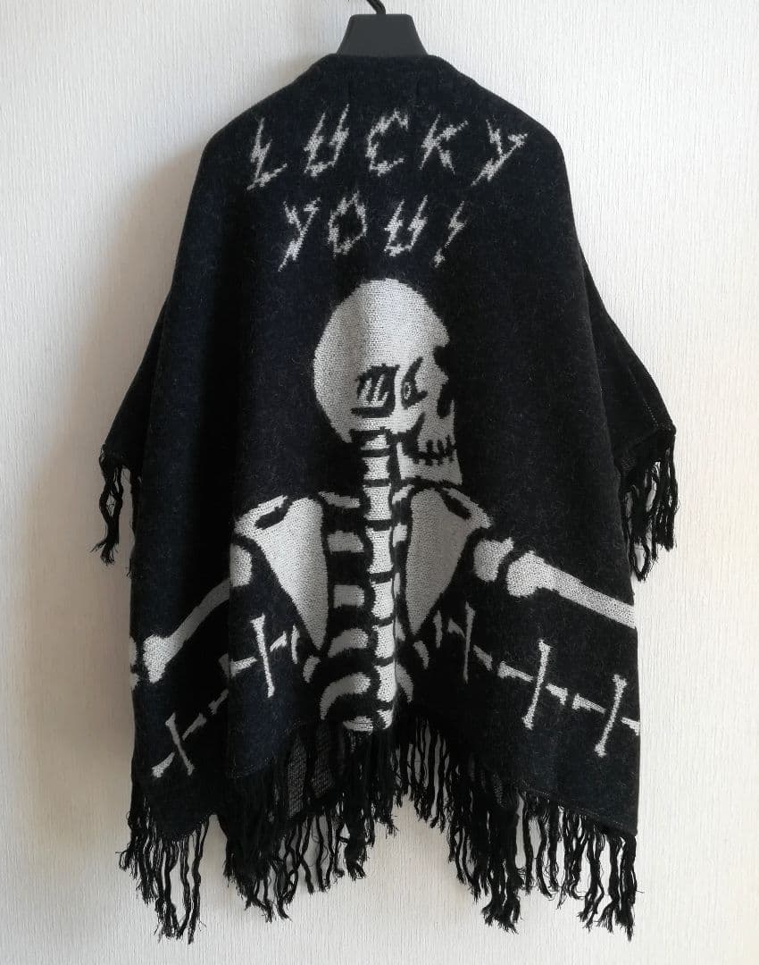 スカル♡ポンチョ