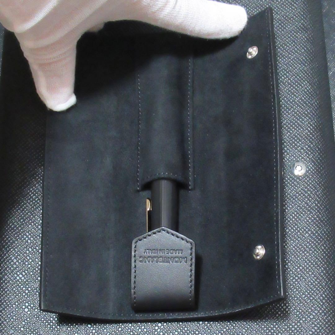 モンブラン ペンケース ペンポーチ ソフトグレイン 1本用 126264