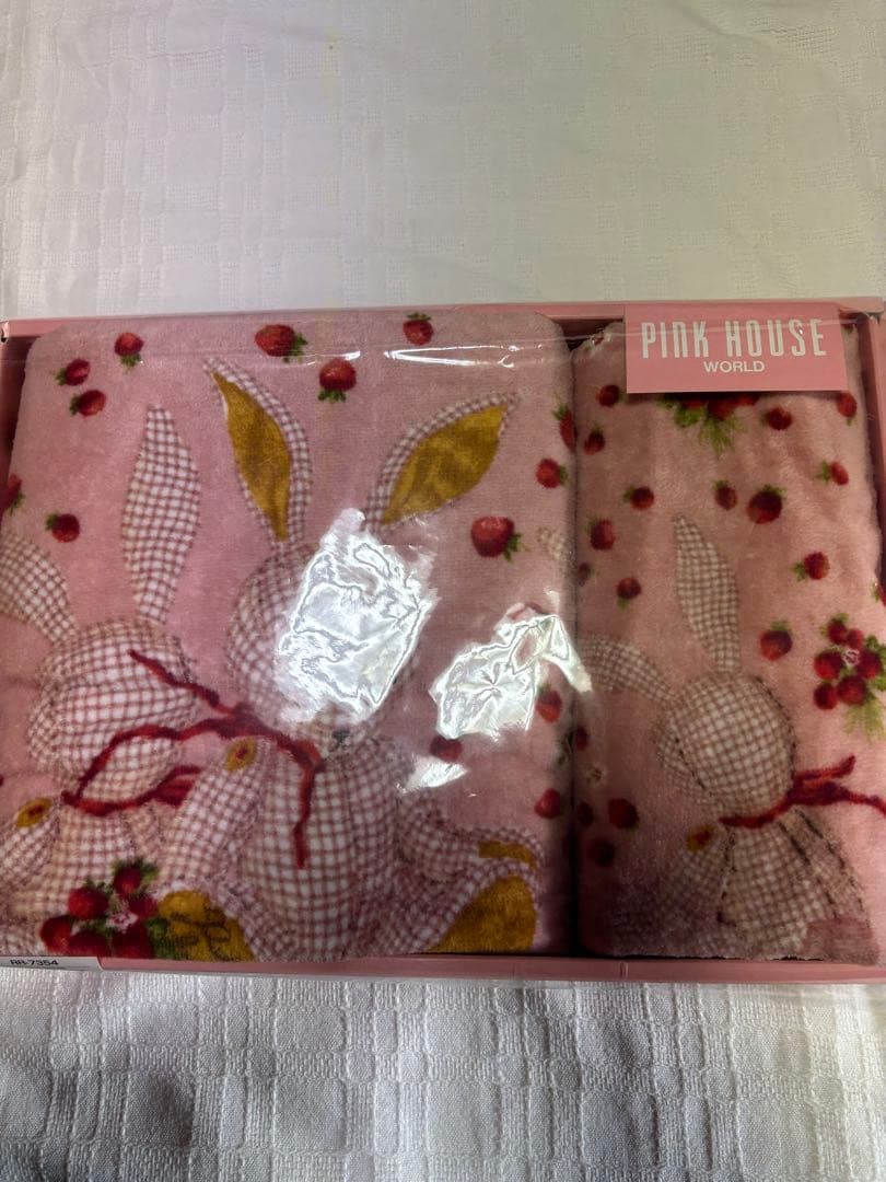 pink house ピンクハウス バスタオル いちご チェリー さ