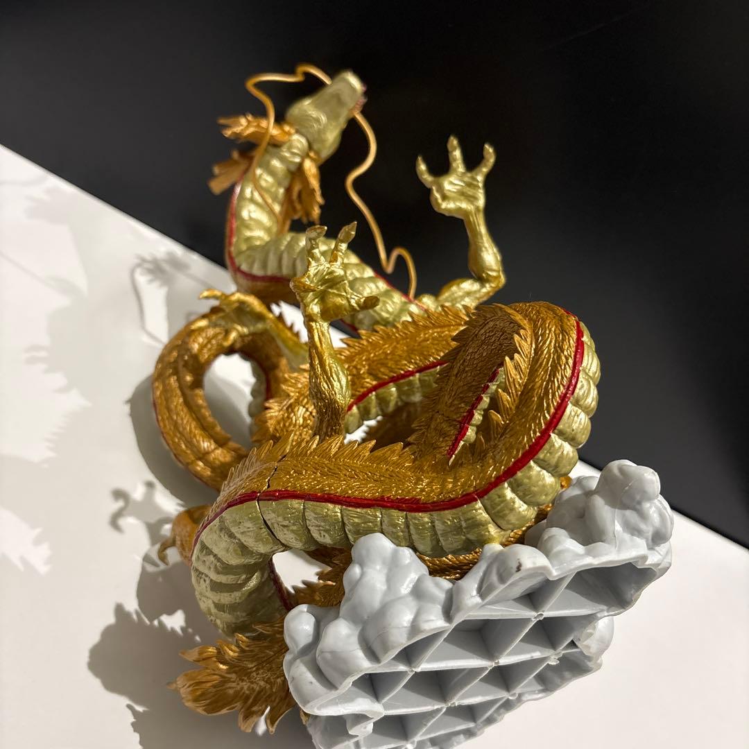 M*L様 ドラゴンボール フィギュア、神龍フィギュア、ゴールドフィギュア