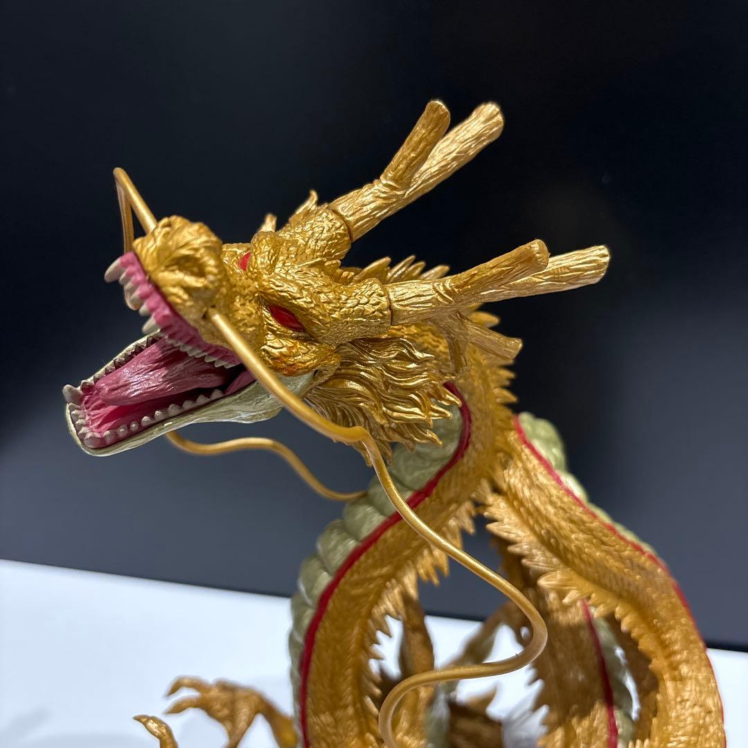 M*L様 ドラゴンボール フィギュア、神龍フィギュア、ゴールドフィギュア