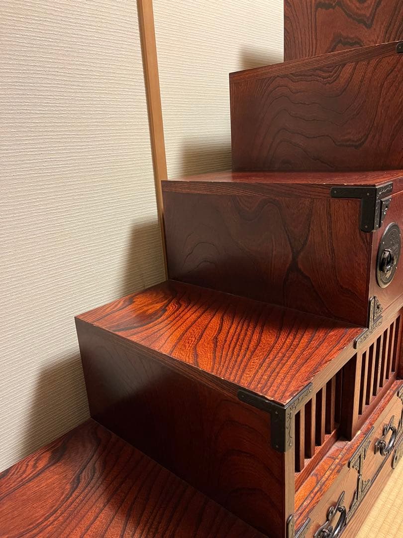 岩谷堂階段箪笥No886 民芸箪笥 かくし箱付き - メルカリ