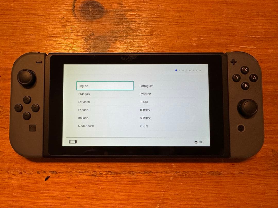 Nintendo Switch 本体 グレー/グリーン Joy-Con付き