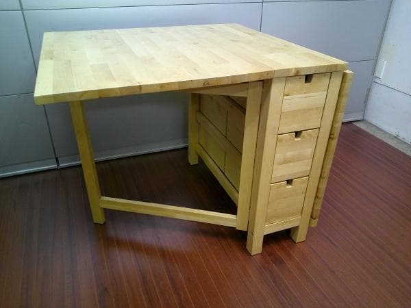 IKEA NORDEN ノールデン ゲートレッグテーブル バタフライテーブル