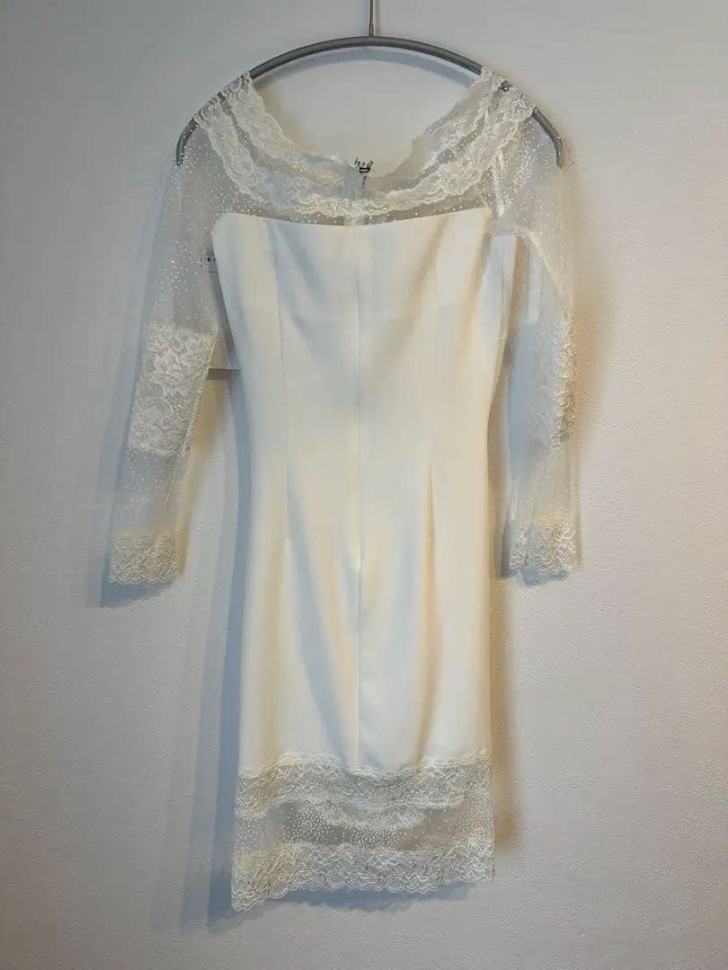 Andy　ホワイトドレス　キャバドレス