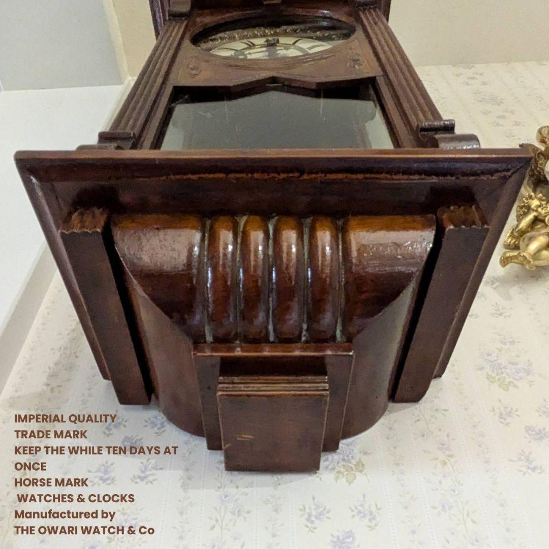 アンティーク掛時計　古時計　振り子時計　古掛時計