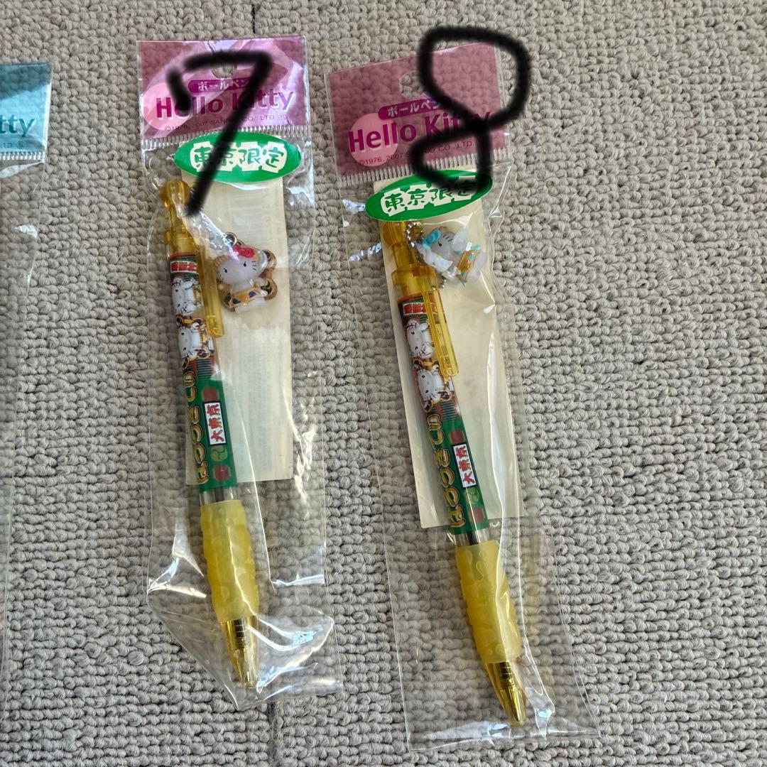 ご当地キティ ボールペン シャーペン 新潟限定 東京限定 16本