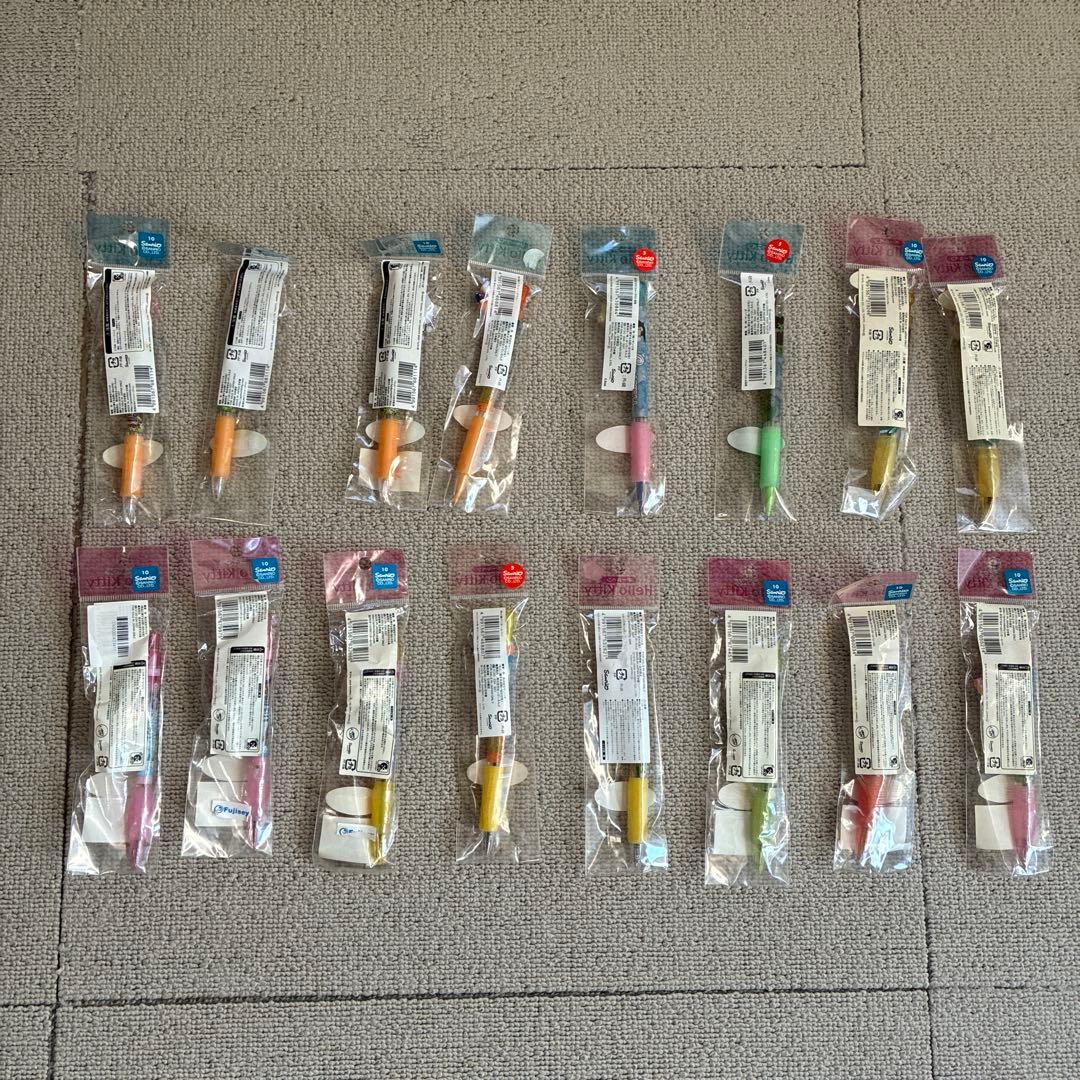 ご当地キティ ボールペン シャーペン 新潟限定 東京限定 16本