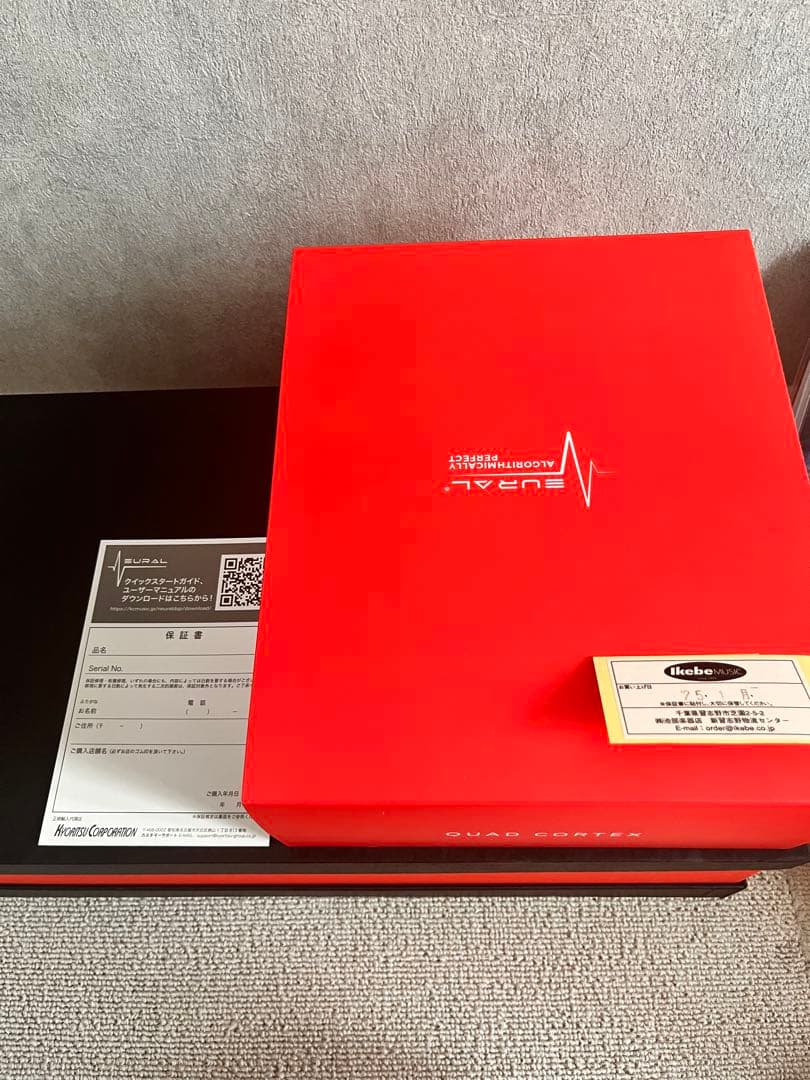 【フィルム付】Neural DSP Quad Cortex クアッドコーテックス