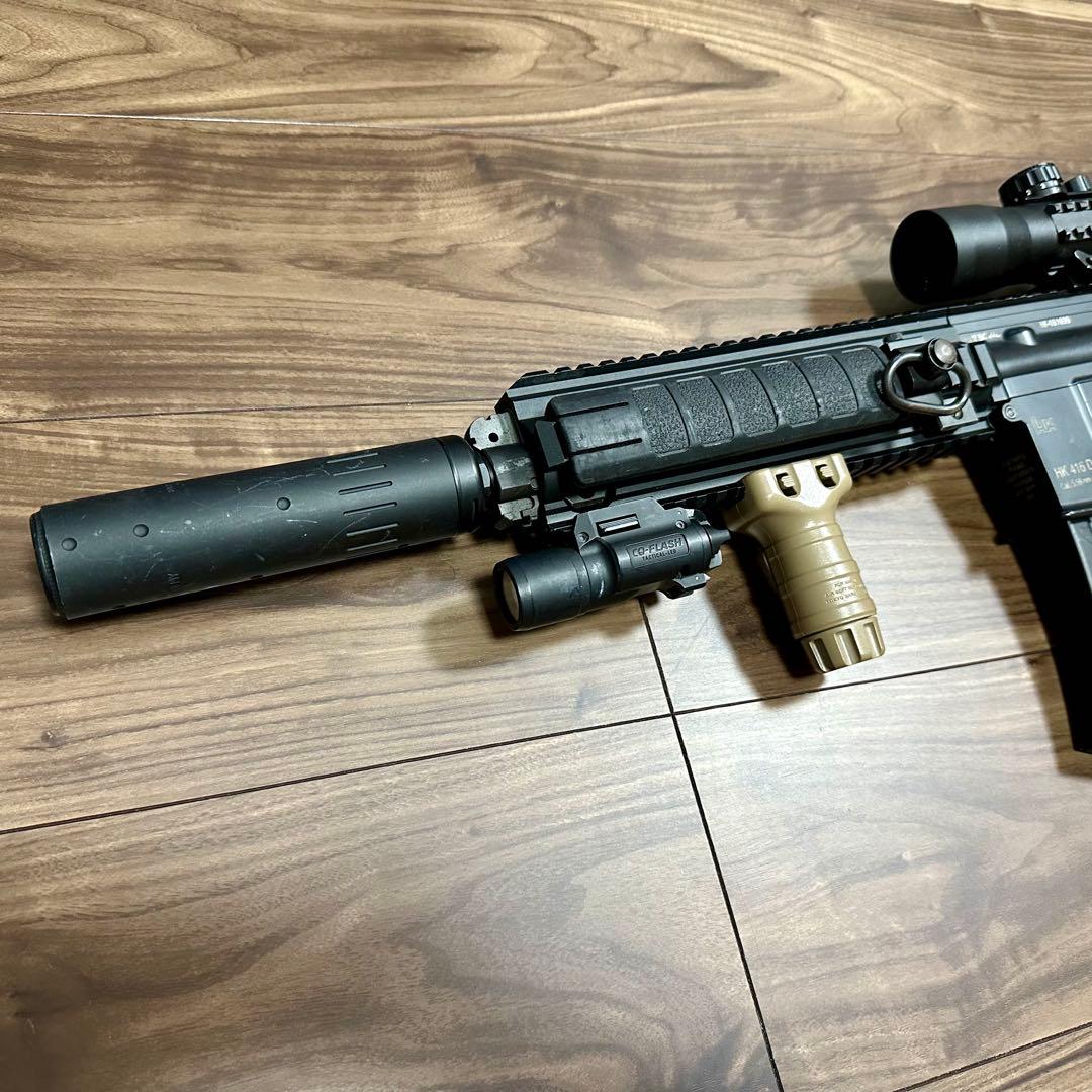 東京マルイ HK416D デブグル クエーサーカスタム 初速90動作確認済