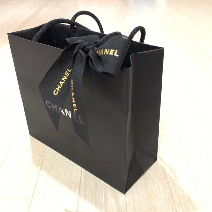 CHANEL シャネル 空箱 ショッパー リボン パール - メルカリ