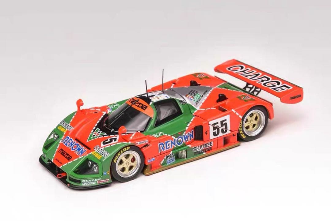 1/64 MOTORHELIX 787B #55 マツダ　レナウン　ルマン　優勝