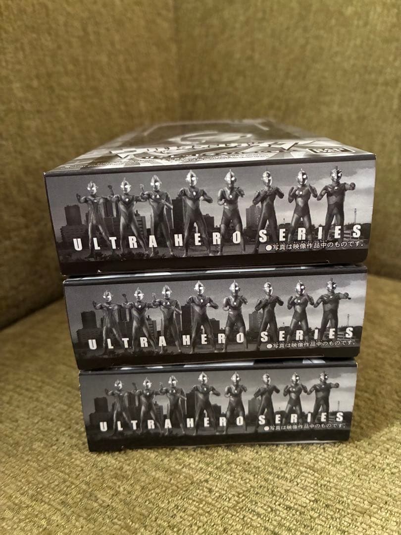 SP ウルトラマンティガ ダイナ ガイア クリアレッドラメ EXゼットン