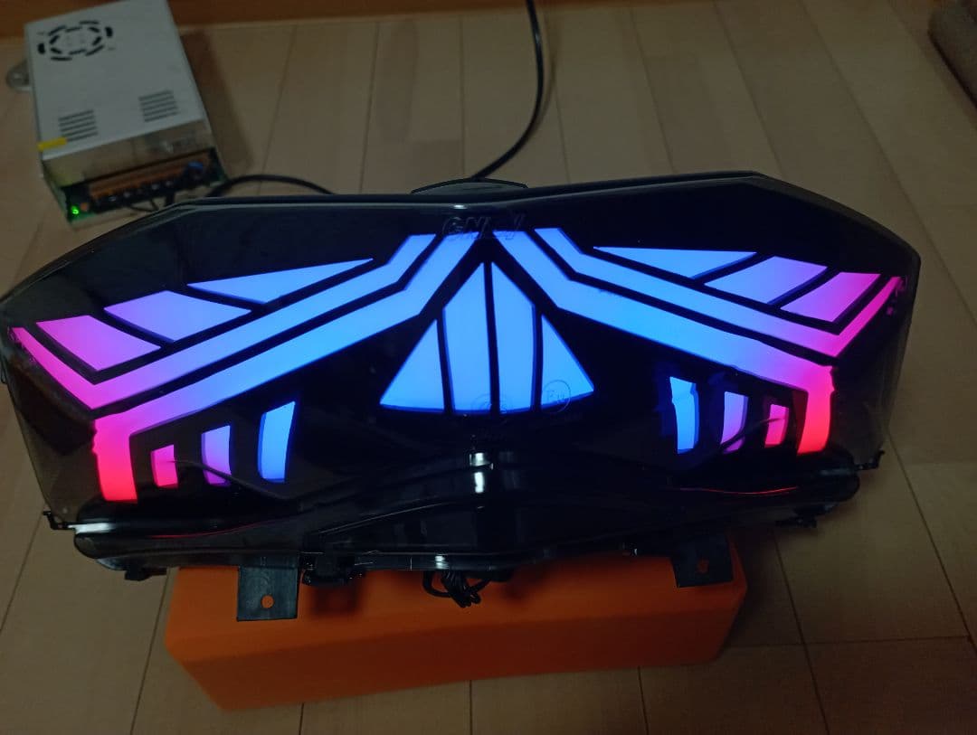 レインボーカラーシグナスXウインカーテールランプ4型sea5jse