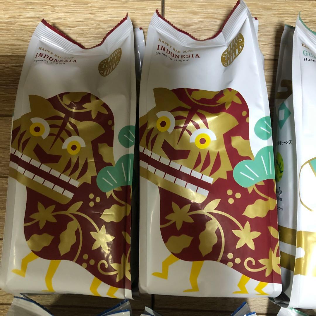 タリーズ コーヒー豆 140g × 6袋 ＆ ガラスポット