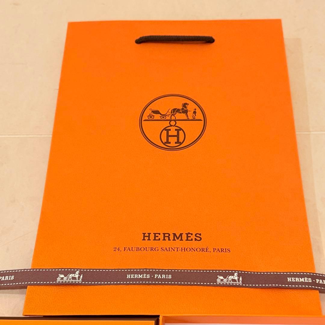 HERMES エルメス カレ70 スカーフ 空箱 オレンジBOX ショッパー - メルカリ