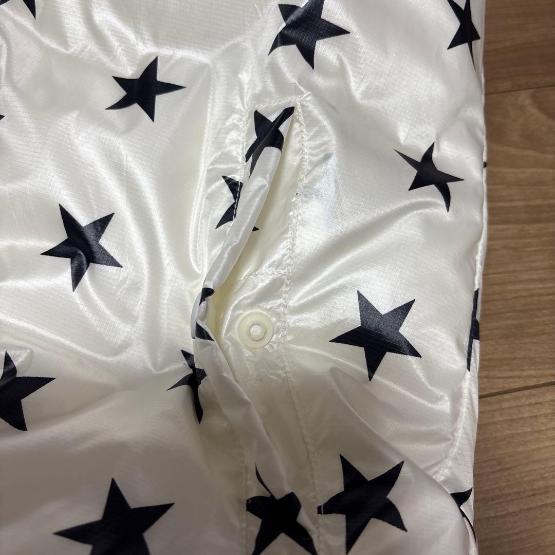 PEARLY GATES リバーシブル星柄ダウンジャケット