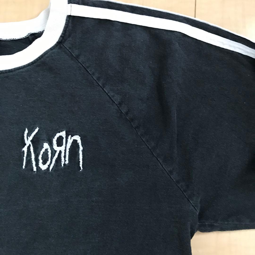 激レア ロンT KORN コーン 90年代ヴィンテージ 刺繍 菅田将暉着用